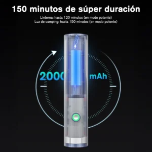 Lanterna Philips Sfl1188 Compacta E Potente Preto Branco - Imagem 3