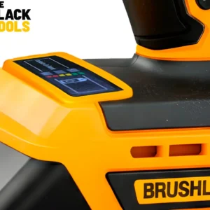 Parafusadeira Furadeira De Impacto Profissional Sem Fio 2 Baterias 21v Com Maleta Tb-21yx The Black Tools - Imagem 8