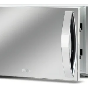 Micro-ondas 33L Philco Espelhado/Branco 1400W 220V PMO38E - Imagem 3