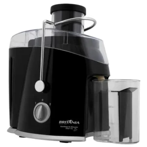 Centrífuga de alimentos elétrica Britânia Juicer 700 preta com acessórios - Imagem 2