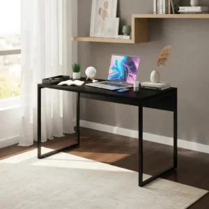 Escrivaninha Gamer Industrial 90 cm Preto para Escritório e Apartamento - Imagem 1
