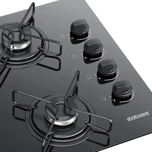 Cooktop Itatiaia Essencial 4 Bocas cor Preto - Imagem 4