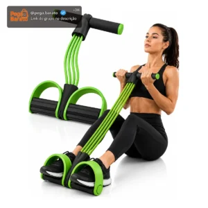 Elástico Treino Extensor Exercícios Academia Em Casa Fitness - Imagem 1