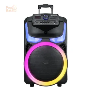 Caixa De Som Burst 15 Pol. 850w Rms Pulse - Sp404 Preto - Imagem 1
