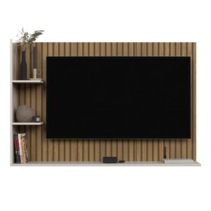 Painel Suspenso Nairóbi Prateleira Superior Nicho Tv até 50 Polegadas Sala Estar Quarto Berlim - Lojas Comprou Chegou - Imagem 2