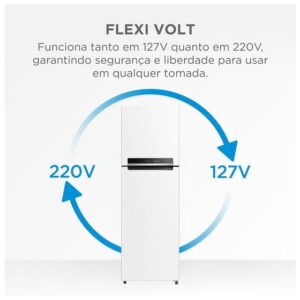 Geladeira/Refrigerador Midea Frost Free Duplex Branca 425L MDRT572EVD013 Bivolt - Imagem 3