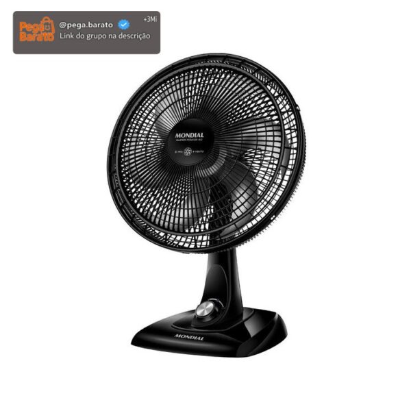 Ventilador Mondial Super Power 40cm 6 Pas 3 Velocidades 140W