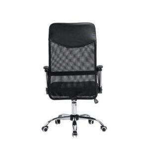 Cadeira Ergonômica Giratória Office Mesh 120kg com Suporte Lombar Ajustável - LinhaEvolux - Imagem 4