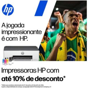 Impressora HP Smart Tank 210 Jato de Tinta Térmico Colorida Wi-Fi USB - Imagem 2