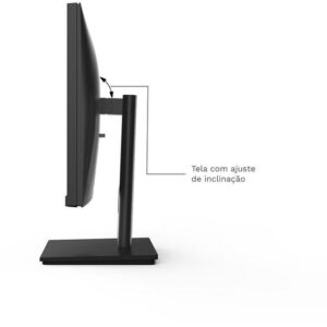 Monitor 24" LED, Widescreen, 75Hz, 2ms, FullHD+ 1920x1080, HDMI, VGA, VESA, Ajuste de inclinação - M24HQ - Imagem 4