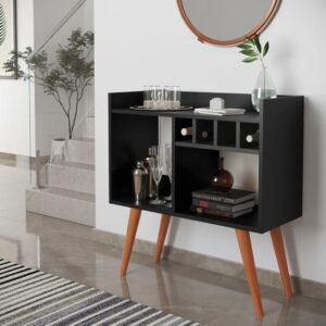 Aparador Barzinho Adega Sala Jantar Buffet Industrial Rubi - Quality Móveis - Imagem 2