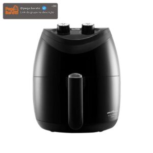 Air Fryer Britânia BFR25P Preto 3,5L com Timer - Imagem 1