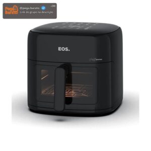 Air Fryer EOS Cheff Gourmet EAF08P 8,2L Digital Preta - Imagem 1