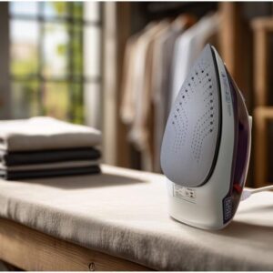 Ferro de Passar Roupa a Vapor e a Seco Black+Decker FX1050 Branco e Roxo - Imagem 3