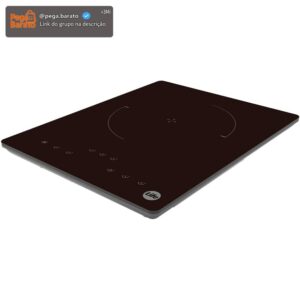 Cooktop Indução Life 1 Boca Portátil com 9 Níveis de Potência e Timer de 120 Minutos – Cooktop Digital de Mesa 220-240V para Cozinha Compacta e Preparo Rápido IH3F120-T04 - Imagem 1