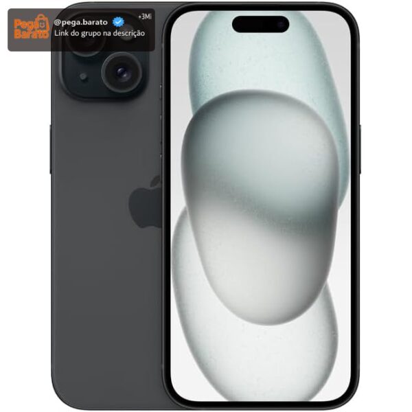 Apple iPhone 15 (128 GB) — Preto