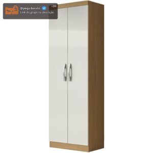 Armário Multiuso 2 Portas Aramóveis New - Imagem 1