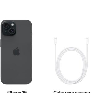Apple iPhone 15 (128 GB) — Preto - Imagem 7