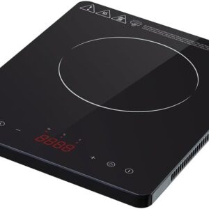 Cooktop de Indução HQ 1 Boca Portátil 2000W Preto HQ-IDS2001P 220V - Imagem 5