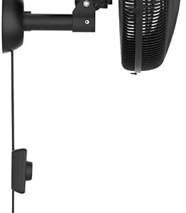 Ventisol Ventilador Osc Parede monta facil 50cm 6p preto 220v premium - Imagem 3