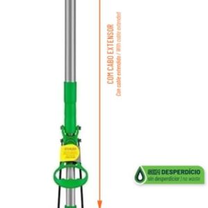 Mop Sek+ Lava e Seca Brilhus Bettanin | com Esponja de Alta Absorção, Cabo Retrátil de Inox até 89cm, para Limpeza Pesada em Pisos - Imagem 9