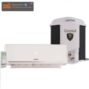 Ar Condicionado Consul Triple Inverter Economaxi Split Frio 12.000 Btu's Bivolt - Imagem 1