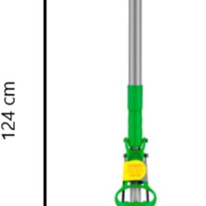 Mop Sek+ Lava e Seca Brilhus Bettanin | com Esponja de Alta Absorção, Cabo Retrátil de Inox até 89cm, para Limpeza Pesada em Pisos - Imagem 3