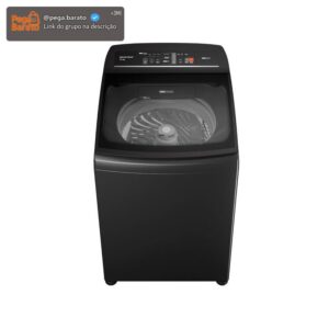 Lavadora de Roupas Brastemp 15kg Cesto Inox 4 Programas de Lavagem Cinza BWT15A9 - Imagem 1