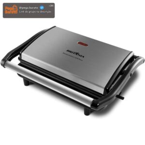 Sanduicheira e Grill Britânia BGR27I Press 2 em 1 850W 220V - Imagem 1