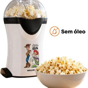 Pipoqueira Elétrica Mallory Toy Story – Pipocas Sequinhas e Sem Óleo, Bocal Expedidor, Copo Medidor para Manteiga e Pés Antiderrapantes - 127V - Imagem 4