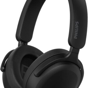 PHILIPS, Headphone Bluetooth, TAH2300BK/00, Com Microfone, Até 55 horas de bateria, Design Over-ear, Dobrável, Preto - Imagem 1
