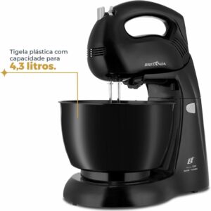 Batedeira Britânia Pérola 550 Turbo Tigela para 4,3L 500W 220V - Imagem 9