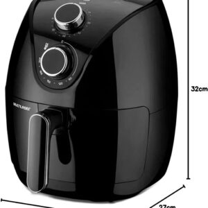 Fritadeira Elétrica Air Fryer 4L 1500W 220V Preto Multi - CE022 - Imagem 2