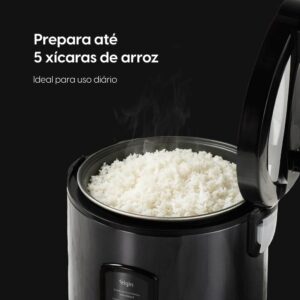 Panela de Arroz Visio Glass 5 Elgin – 400W 5 Xícaras 220V - Imagem 8