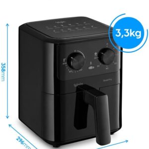 Fritadeira Elétrica Air Fryer Quad Fry Elgin – 4,2 L, 1400W - Imagem 9
