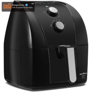 Fritadeira Air Fryer Britânia 5,5L 1500W BFR50 Redstone 220V - Imagem 1