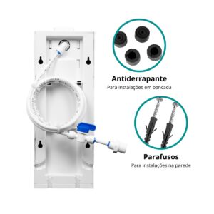 Hidrofiltros - Purificador de Água Facile com Refil C3 Elimina Cloro, Odores e Sabores Cor Branco Hidrofiltros - Imagem 8