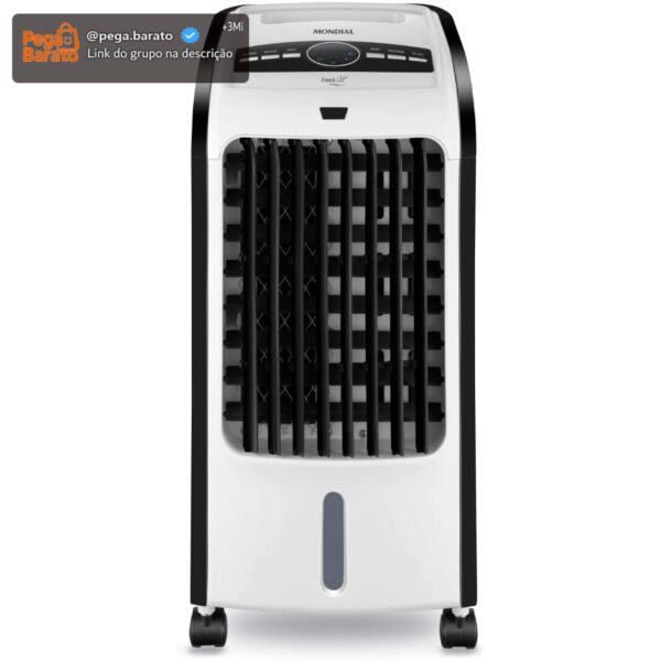 Climatizador de Ar Portátil Mondial Fresh Air 80W Branco/Preto 220V - CL-03