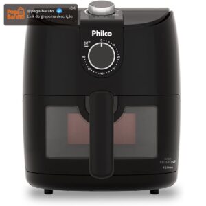 Air Fryer Philco 4L Revestimento Redstone 1500W PAF40A 220V - Imagem 1