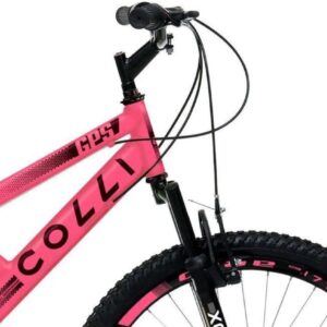 Colli Bike, Bicicleta GPS 148 Dupla Suspensão e Freios V-Brake, Aro 26 Aero, 36 Raias, 21 Marchas - Imagem 3