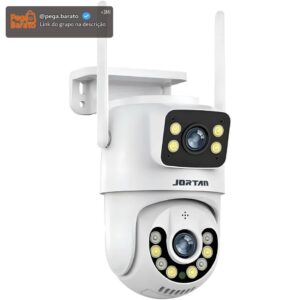 Câmera de Segurança Interna/Externa, Estilo Domo, 1080p HD, Detecção de Movimento, Monitoramento Residencial, V17-branco, Wi-Fi/Com fio, Áudio Bidirecional, AC/DC, Wi-Fi - Imagem 1