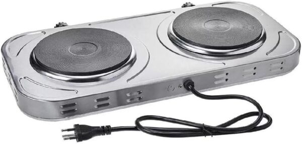 Agratto 4918 - Fogão Eletrico de Mesa, 220V, 2000W, Inox