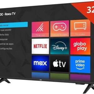 Smart TV LCD LED 32" AOC 32S5155/78G - Wi-Fi, HD, Quad Core, Dolby Áudio, 60 Hz - Imagem 3