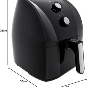 Fritadeira Air Fryer Britânia 5,5L 1500W BFR50 Redstone 220V - Imagem 2