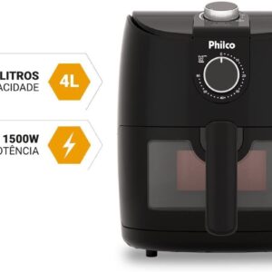 Air Fryer Philco 4L Revestimento Redstone 1500W PAF40A 220V - Imagem 4