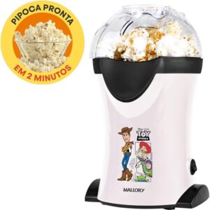 Pipoqueira Elétrica Mallory Toy Story – Pipocas Sequinhas e Sem Óleo, Bocal Expedidor, Copo Medidor para Manteiga e Pés Antiderrapantes - 127V - Imagem 3