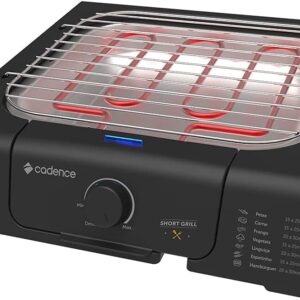 Churrasqueira Grill Eletrica Cadence Short, 1200W, Preto, 220V, GRL805 - Imagem 6