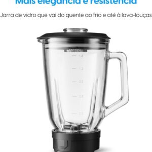 Liquidificador Super Force Elgin com Jarra de Vidro de 1,9L 900W 220V - Imagem 4