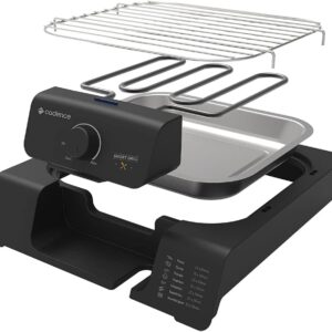 Churrasqueira Grill Eletrica Cadence Short, 1200W, Preto, 220V, GRL805 - Imagem 7