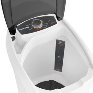 Colormaq Maquina de Lavar Roupa Semi Automatica Tanquinho 10kg LCS10 Branco 220v - Imagem 5